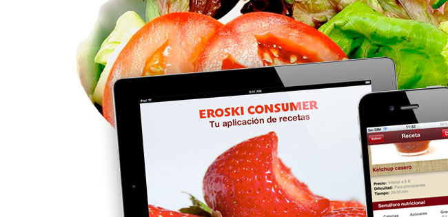 Una app distinta para cada usuario: Recetas Eroski Consumer – El blog de  Biko